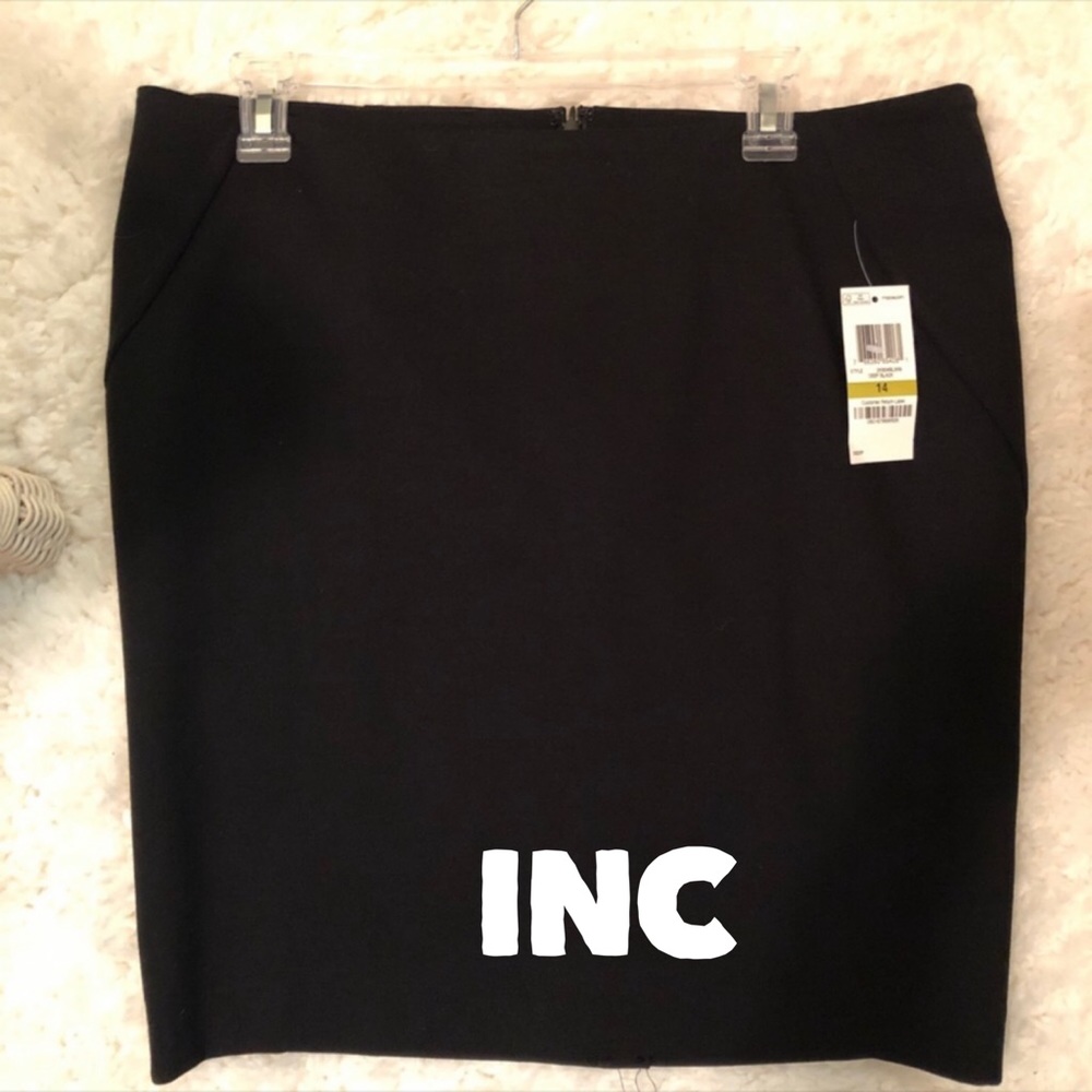 🔥🔥 INC black skirt, above knee 🔥🔥